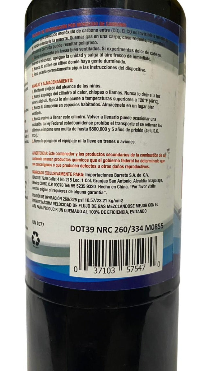 Tanque BR-00 Clean Burn