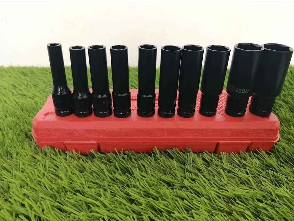 Juego de Dados de Impacto 1/2" 10 Pzs Redbo 