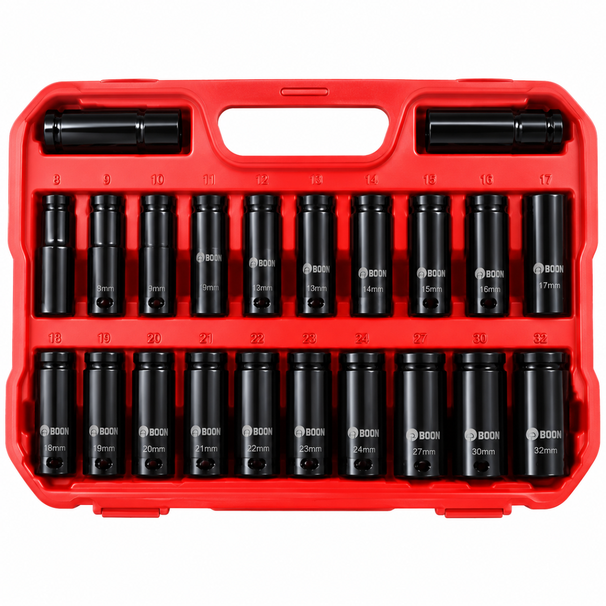 Juego de Dados de Impacto 1/2" 20 Pzs Redbo