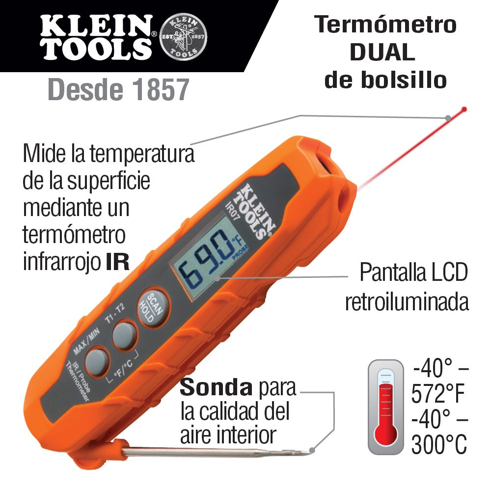 Juego de Prueba Eléctrica de HVAC CL320KIT Klein Tools