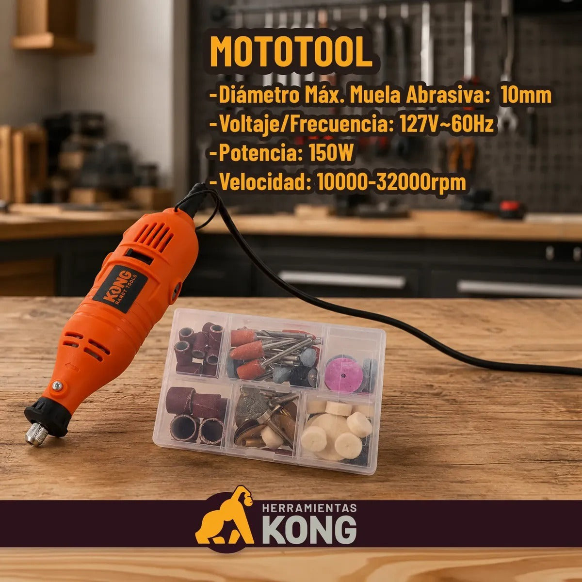 Mototool 150W KO-H658 Kong