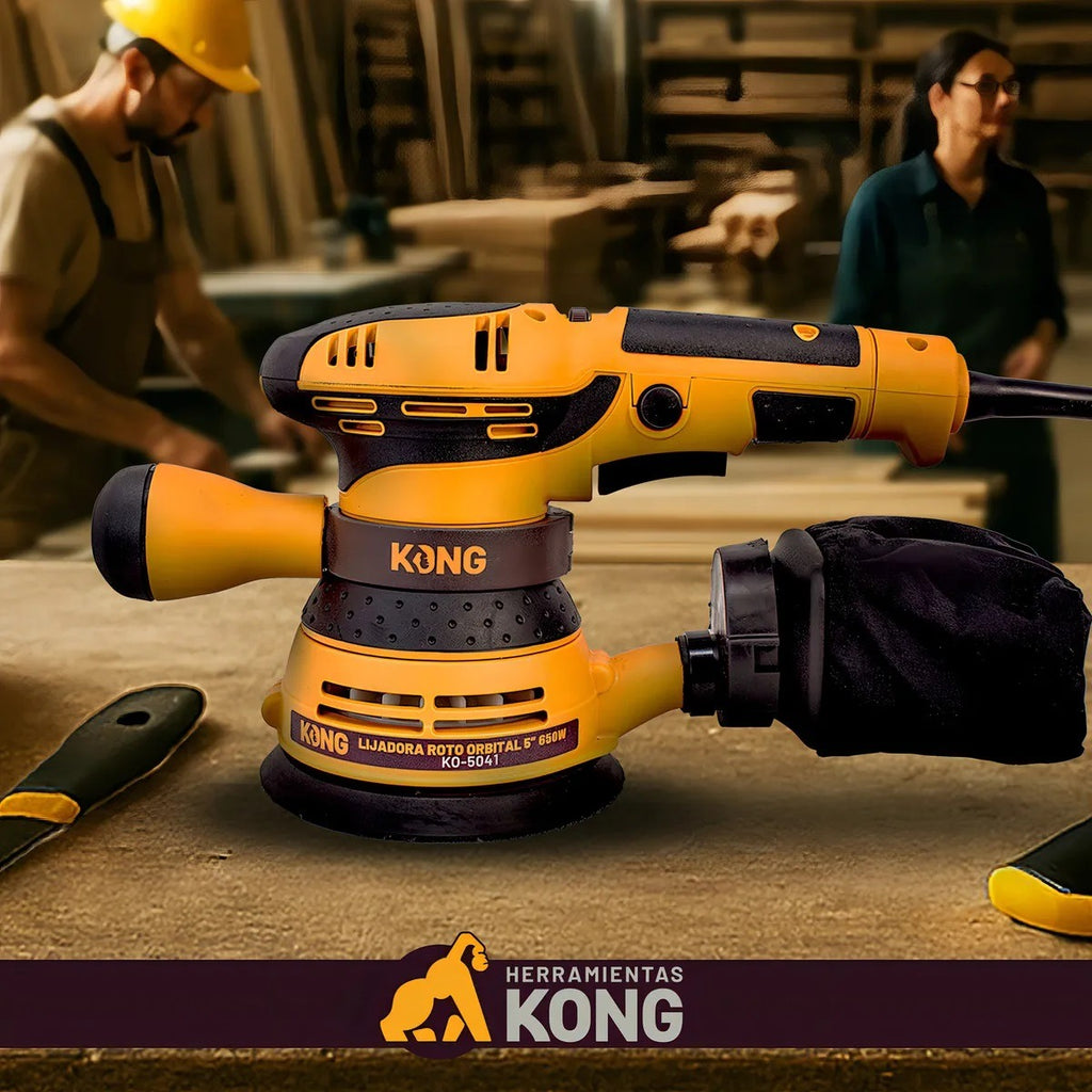 Lijadora Orbital 5" 650W KO-5041 Kong