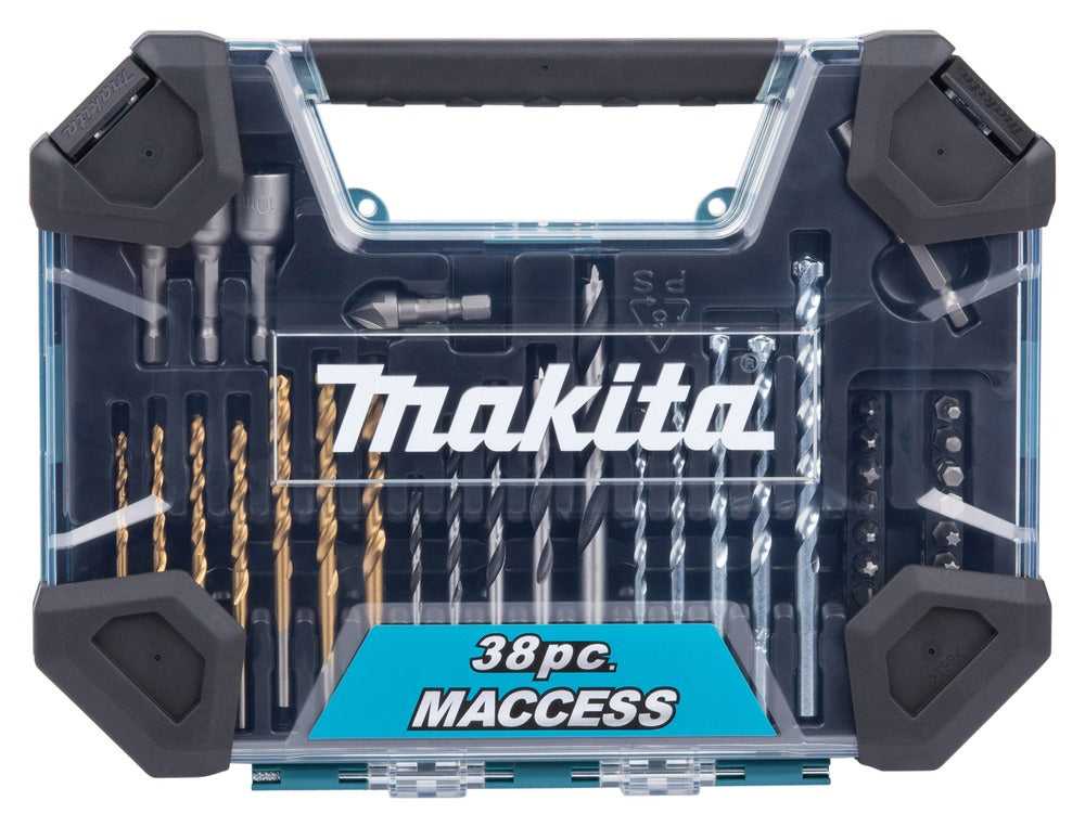 Estuche con brocas surtidas 38 Pz E22573 Makita