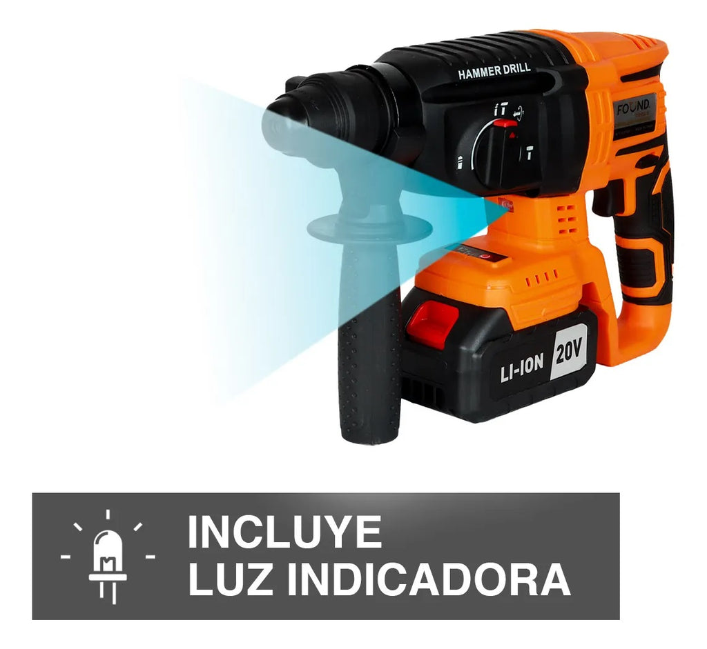 Martillo Demoledor 20V HRDM-30 Found Tools