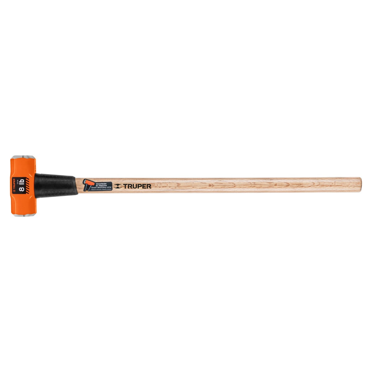 Marro octagonal 8 lb, mango de madera 36" 16511 MD-8M Truper