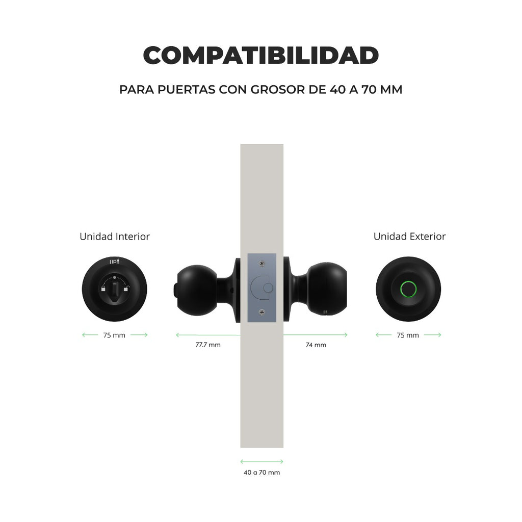 Cerradura inteligente EXC-SK110 Excel