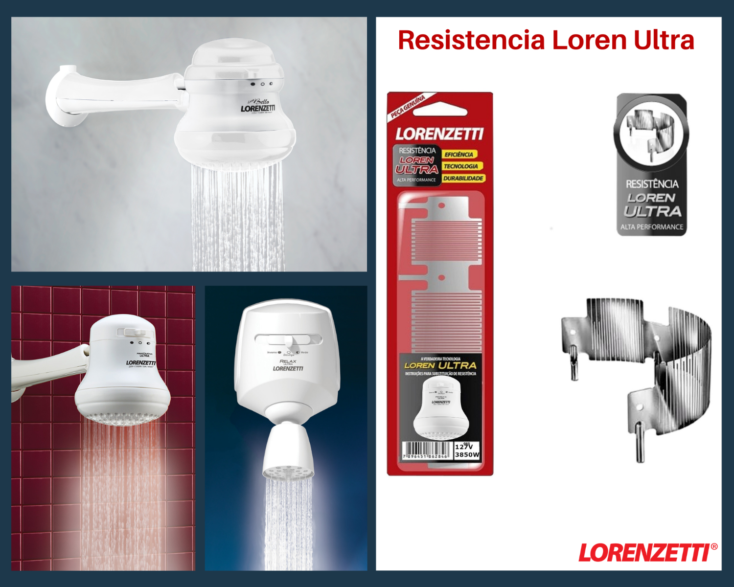 Resistencia Loren Ultra 127V Lorenzetti