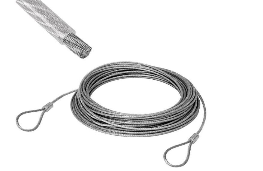 Cable De Acero Galvanizado Cubierto Con PVC 4M 3/16 13917 Adir