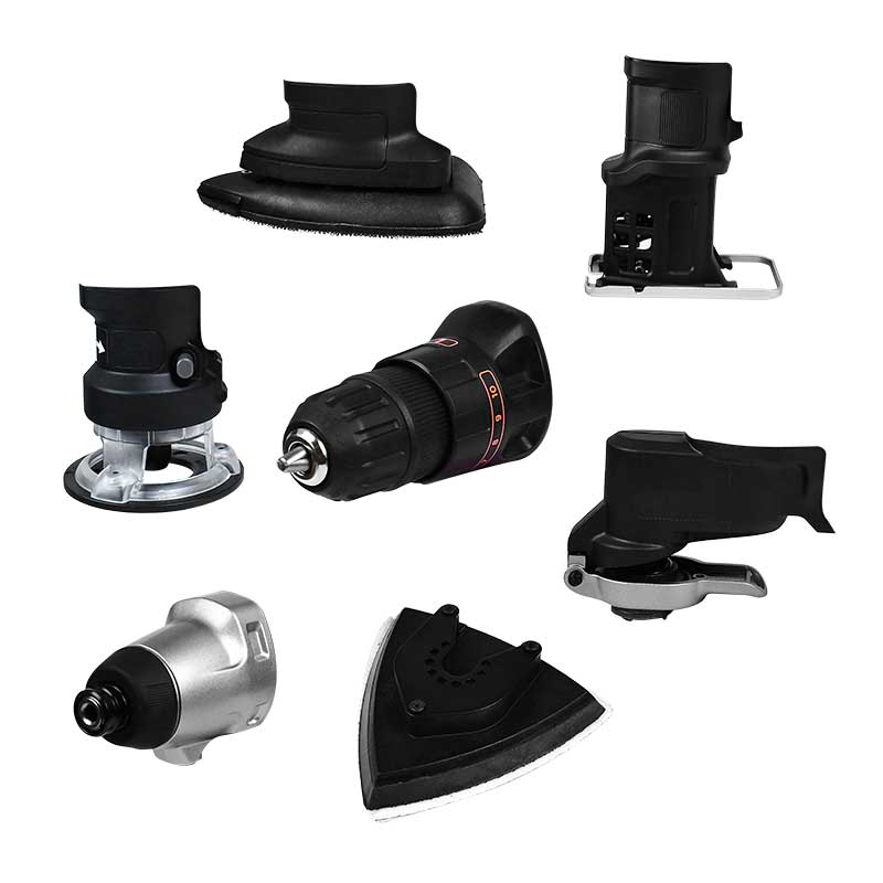 Taladro Inalámbrico 20V MAX* MATRIX™ con 6 Cabezales Intercambiables MTX20K6A Black & Decker