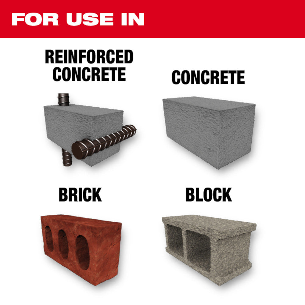 Broca SDS MAX 1-1/4X15 Pulg 48-20-3970 Milwaukee