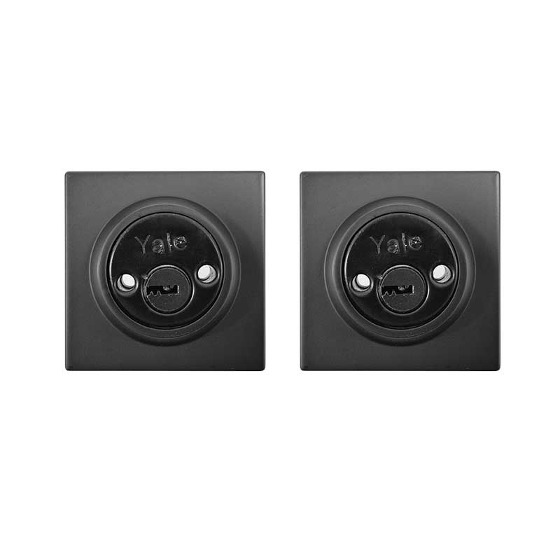 CERROJO LLAVE-LLAVE ARGOS NEGRO 89526 YALE