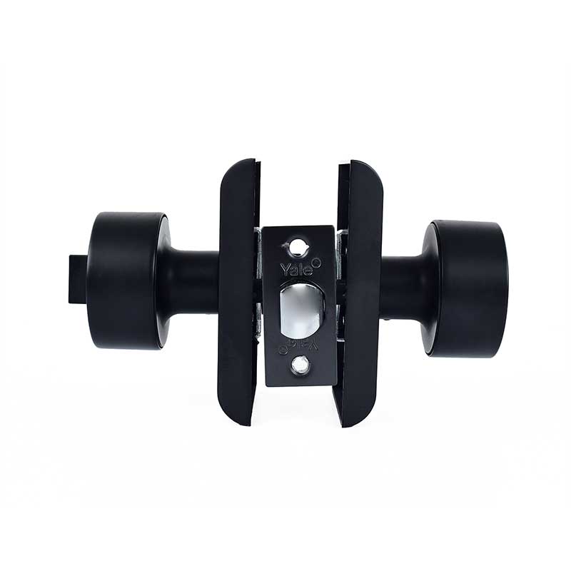 CERRADURA DE PERILLA P/BAÑO SANTA FE NEGRO 89561 YALE