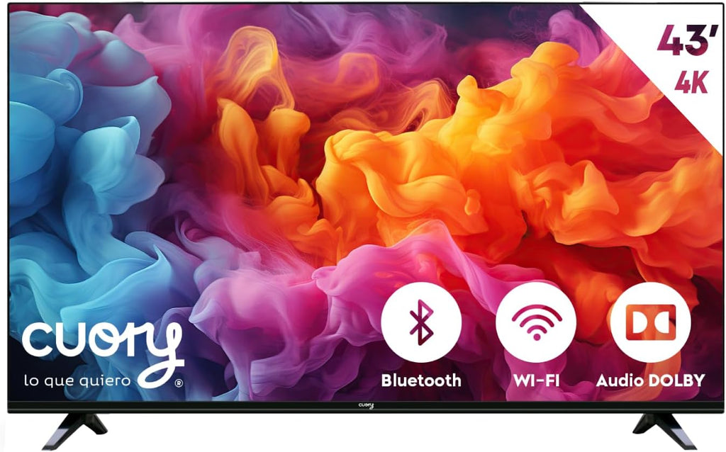 Pantalla 43" 4K QLED Android CUO43QLED Cuory