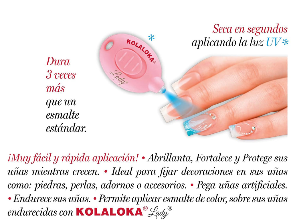 Pegamento Instantáneo Para Uñas Lady 5g Kola Loka
