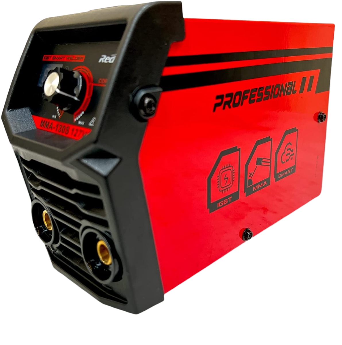 Soldadora Inversora MMA130S Roja Redbo