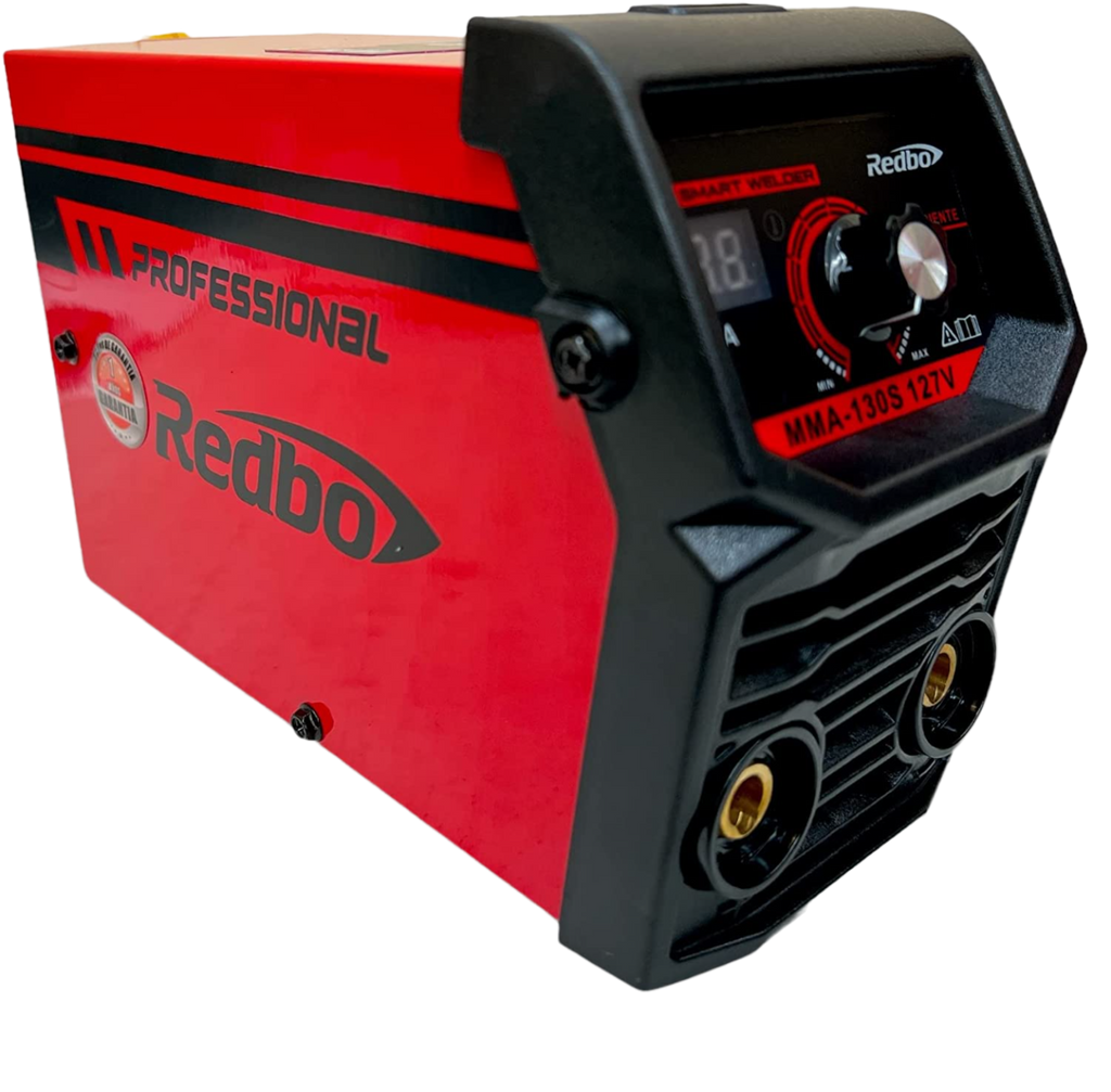 Soldadora Inversora MMA130S Roja Redbo