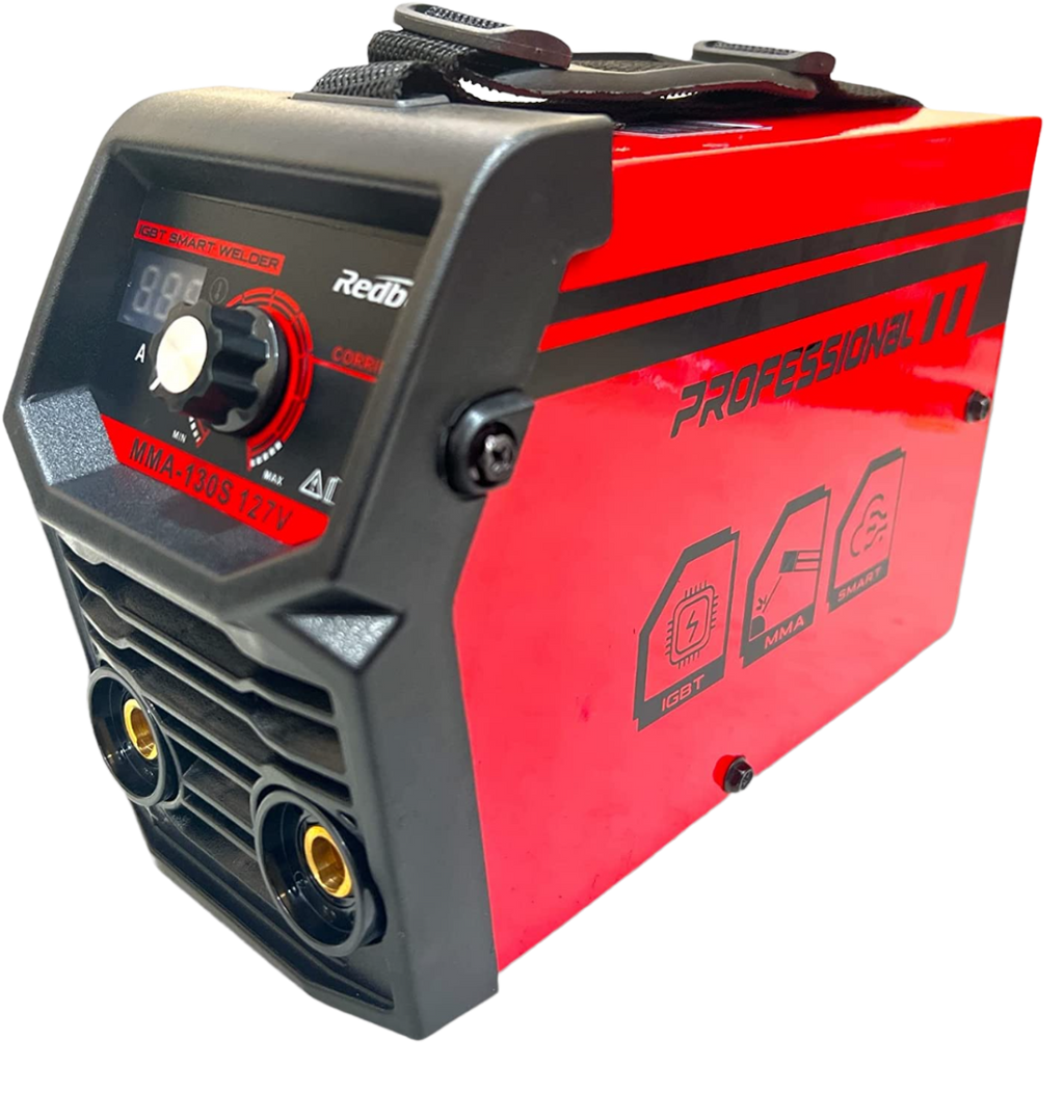 Soldadora Inversora MMA130S Roja Redbo