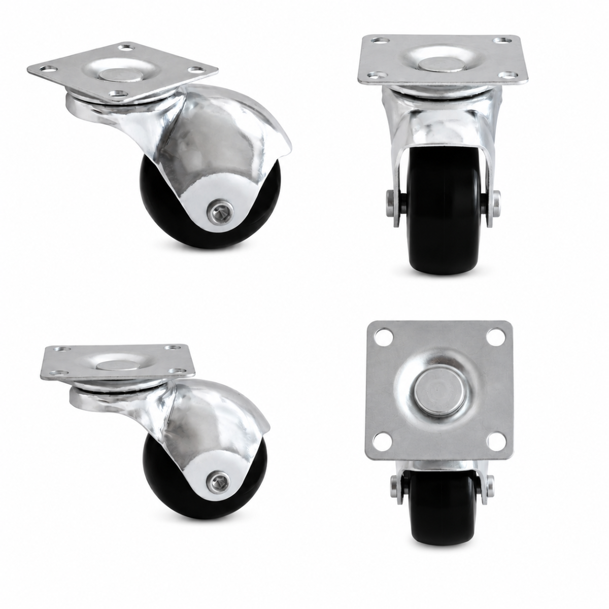 Rodaja con Placa 4pzs 2" 9141 Adir