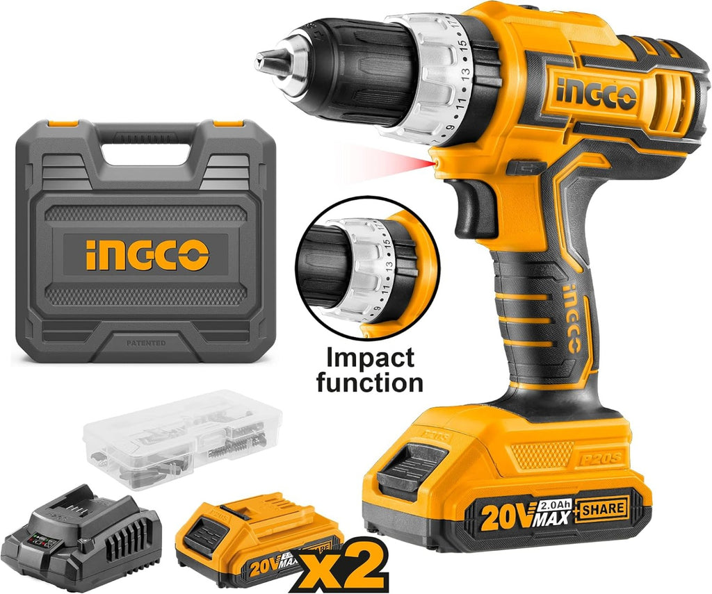 Rotomartillo 1/2" 20V UCIDLI20031 Ingco