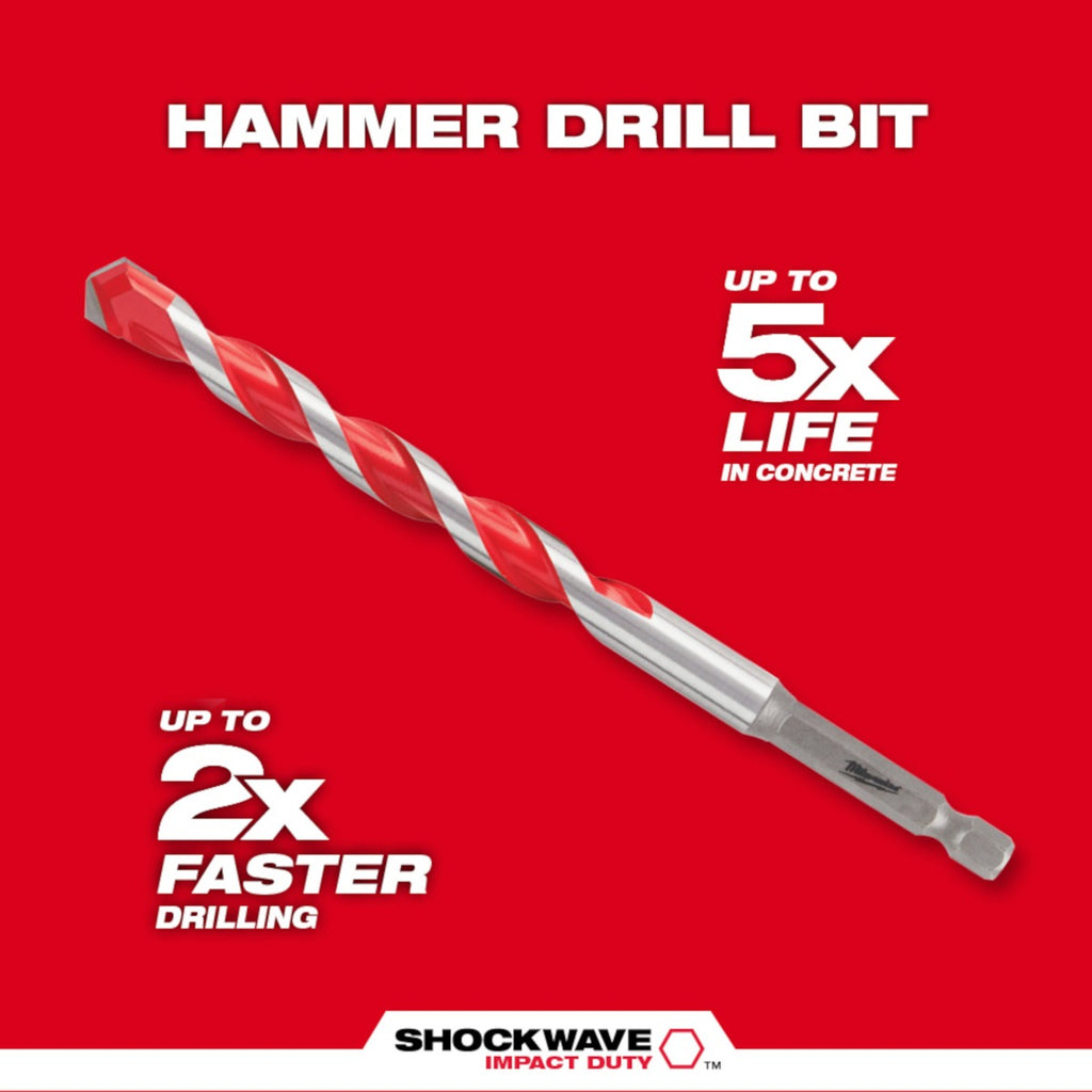 Broca de Concreto 3/16" X 6” 48-20-9006 Milwaukee