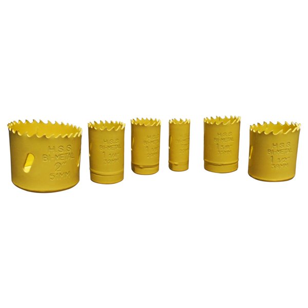 Sierra copa bimetal juego 9 Pz 7/8 a 2 In M42 Madera 286109 Obi