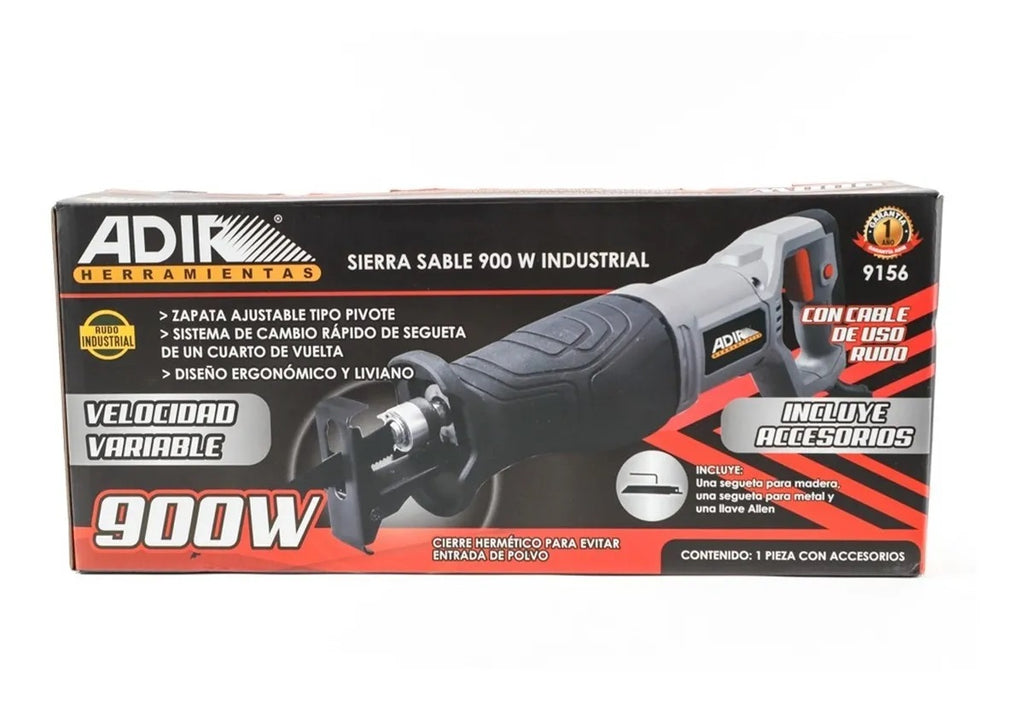 Sierra sable industrial 900W 9156 Adir