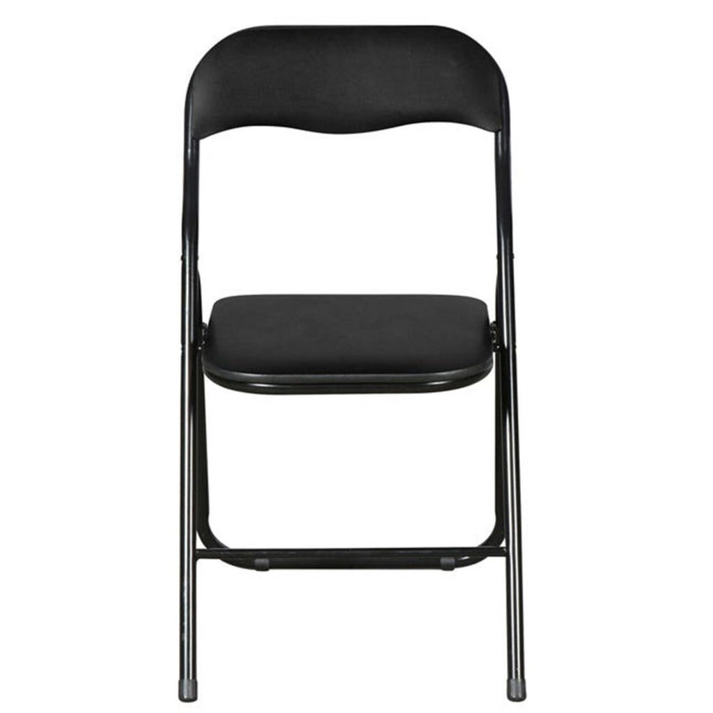 Silla Acojinada Plegable Negra GardenLife