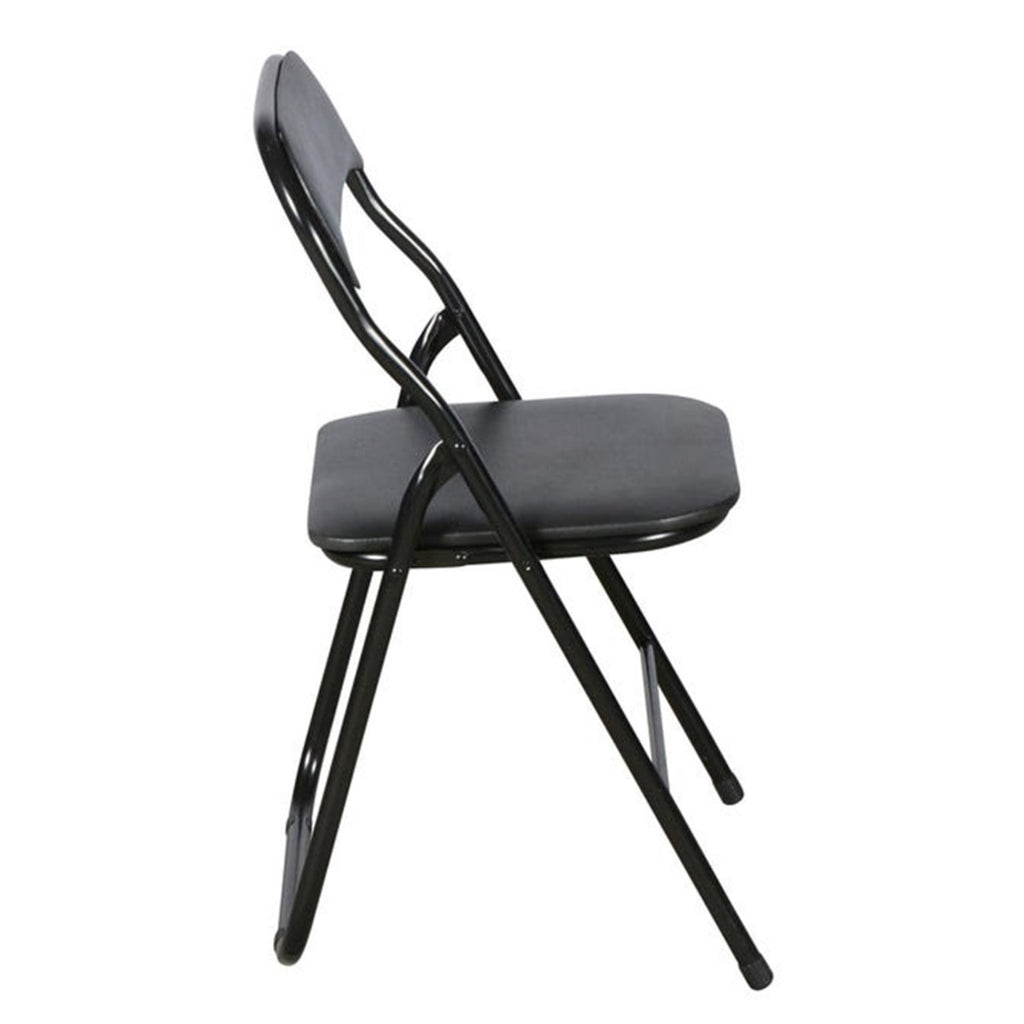 Silla Acojinada Plegable Negra GardenLife