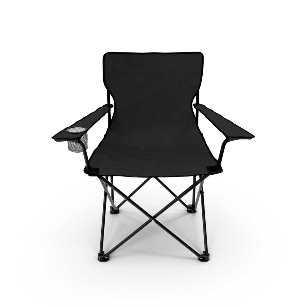 Silla Plegable Para Camping Negra GardenLife