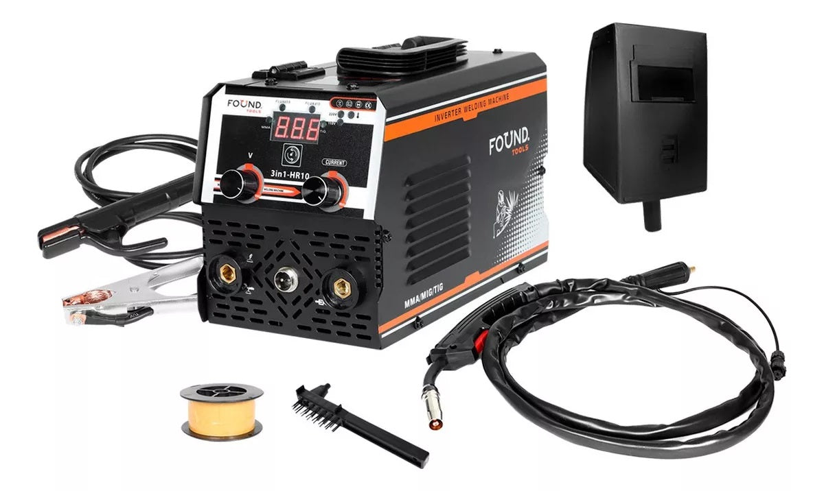 Soldadora Inversora MMA/MIG/MAG/TIG 5in1-FTL Found Tools