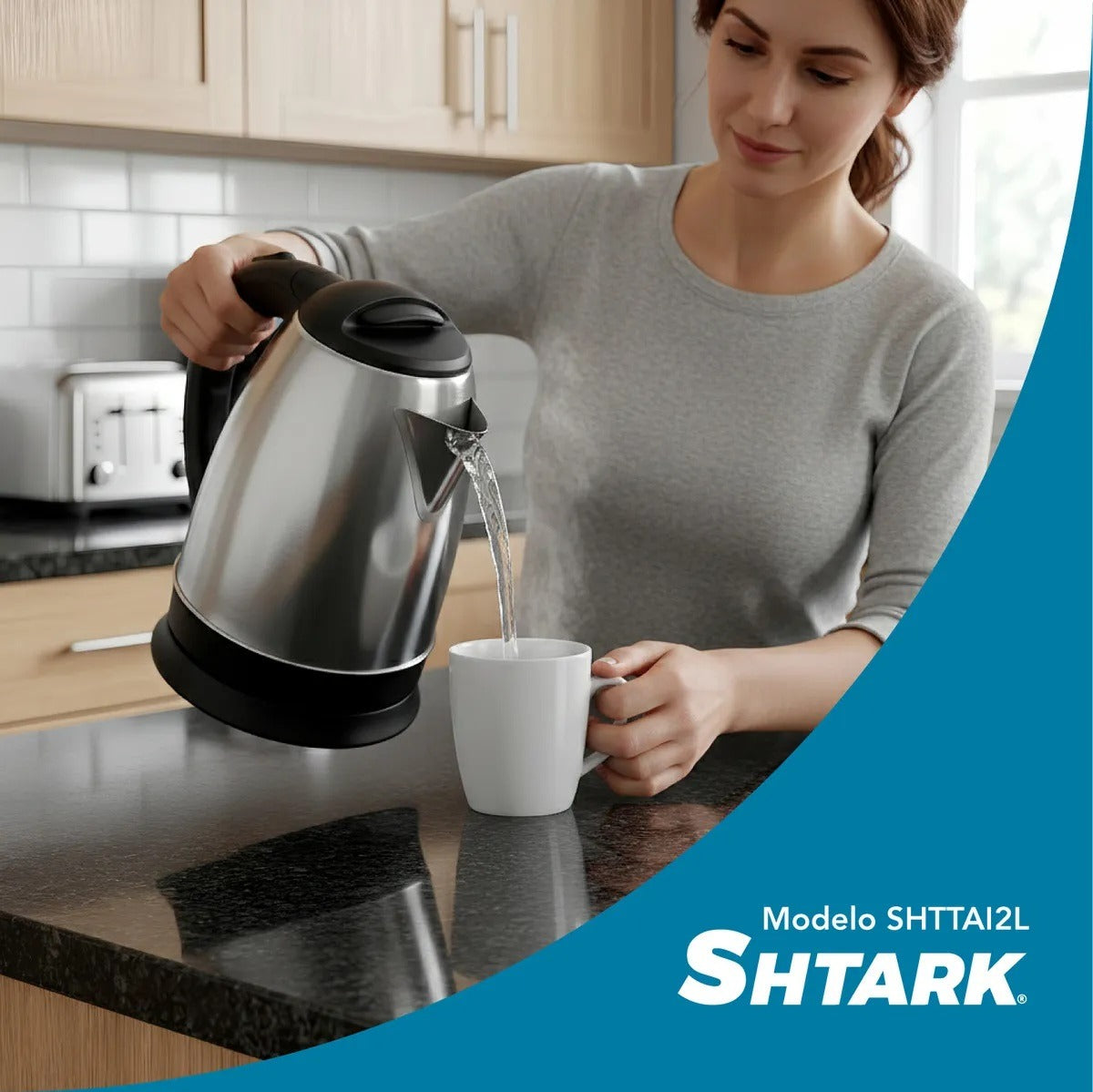 Tetera Eléctrica 2L SHTTAI2L Shtark