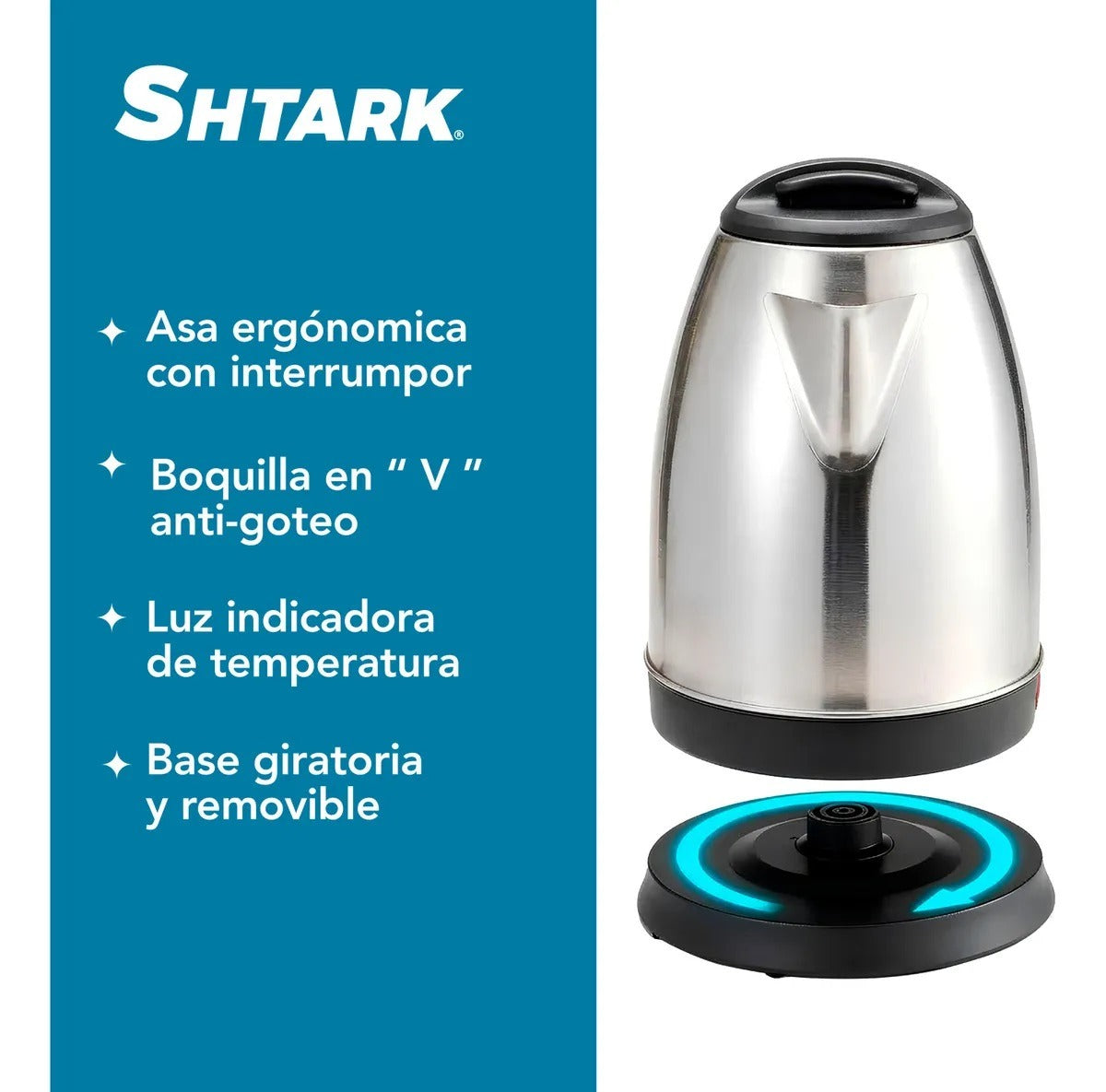 Tetera Eléctrica 2L SHTTAI2L Shtark