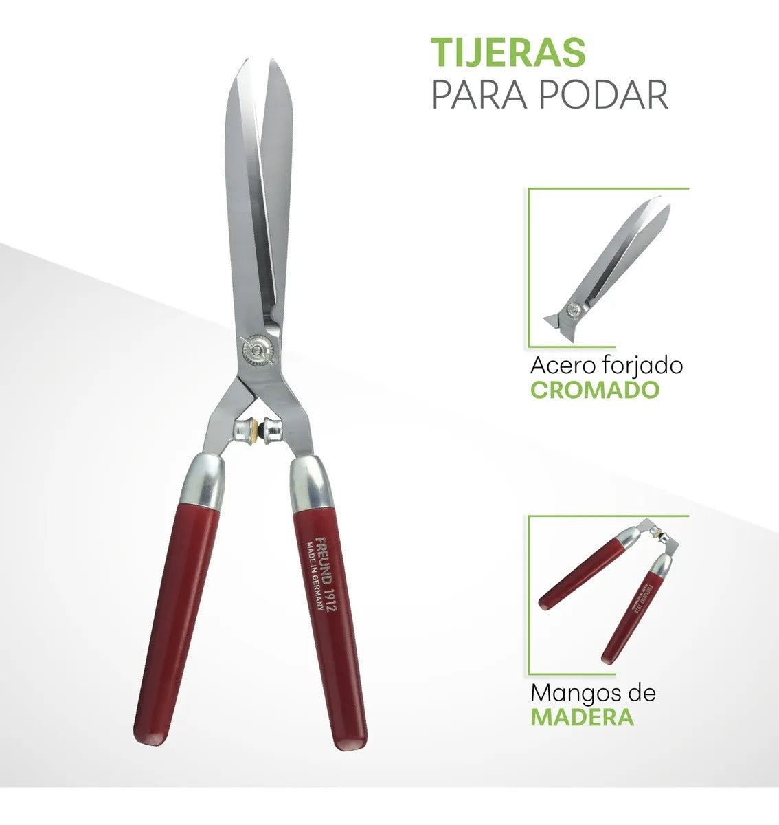 Tijera Para Podar 2 Manos 1912 Freund
