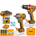 Combo Rotomartillo + Llave de impacto 20V UCKLI20275 Ingco