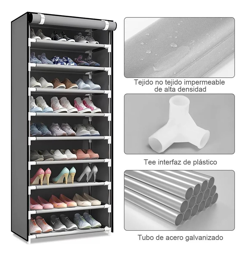 Zapatera Organizador 9 Niveles CUSOPGO Cuory